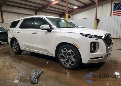 2021 Hyundai Palisade Calligraphy из США, поврежденный, VIN KM8R7DHE9MU183497